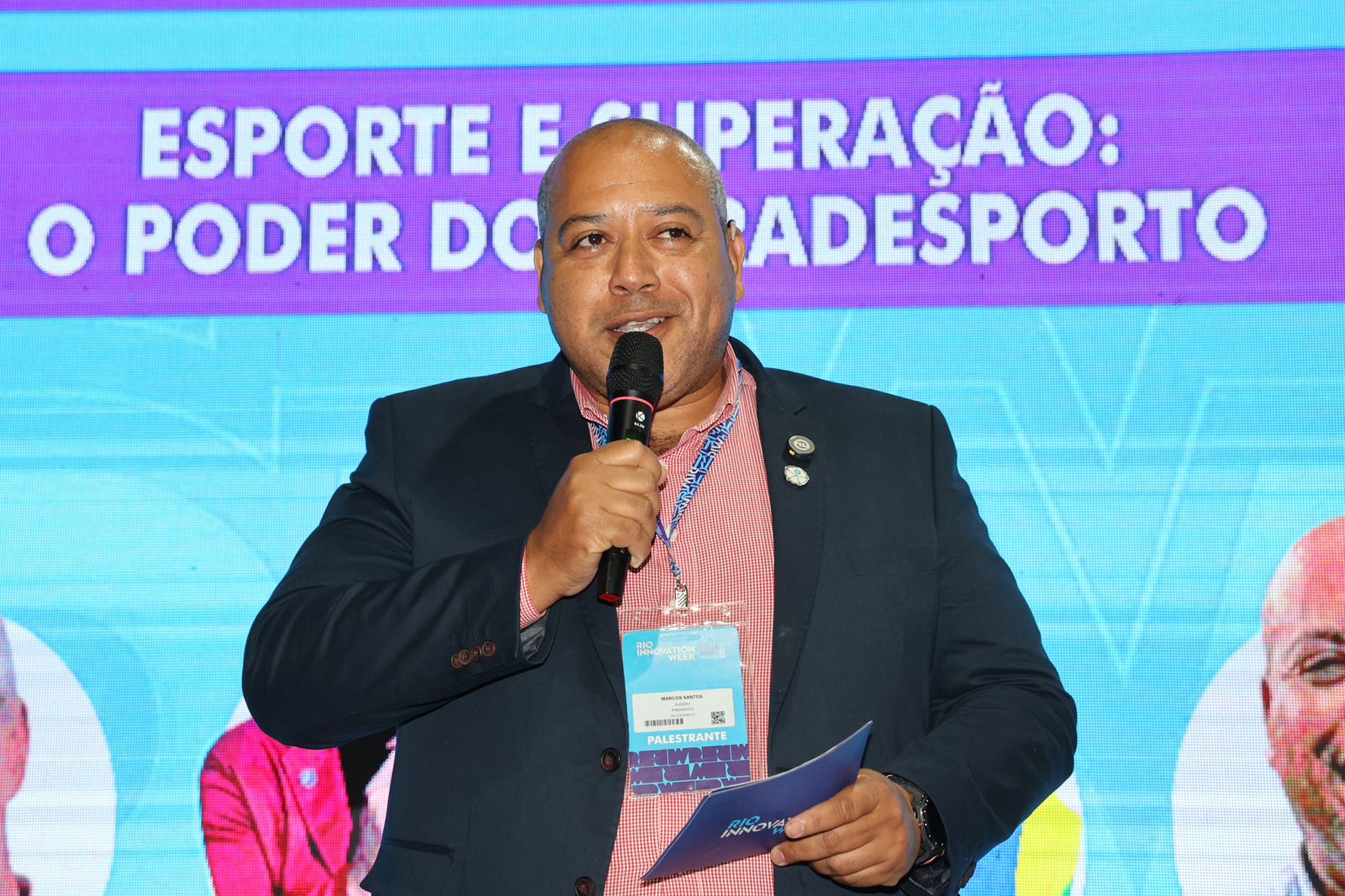 Presidente da Suderj, Marcos Santos